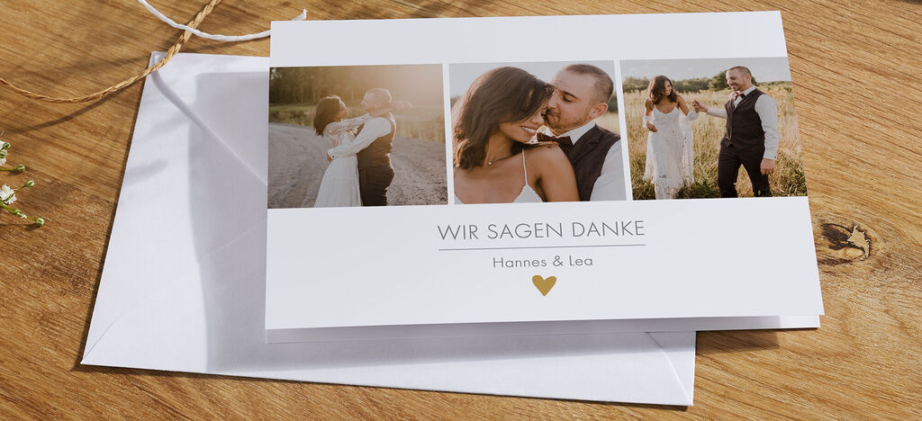 Dankeskarten hochzeit grusskarten